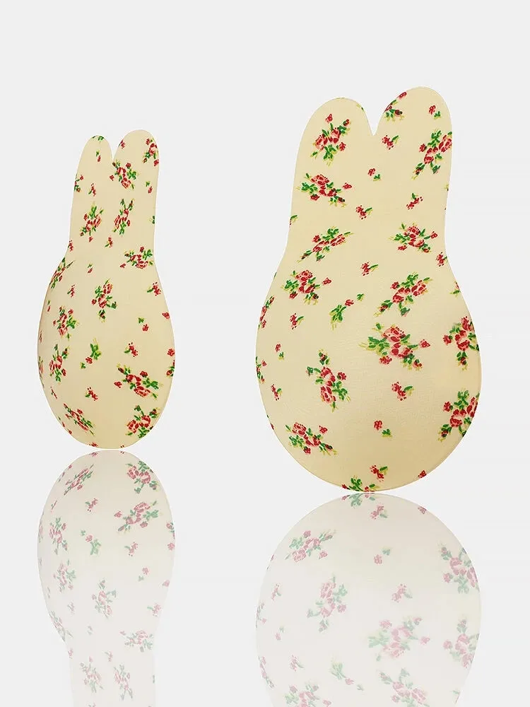 2-Pack Breathable Rabbit Lift Up Invisible Bras