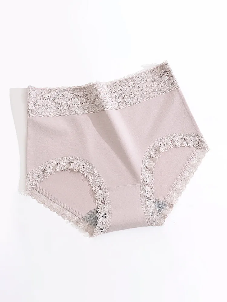 2-Pack Sexy Lace Cotton Breathable Panties