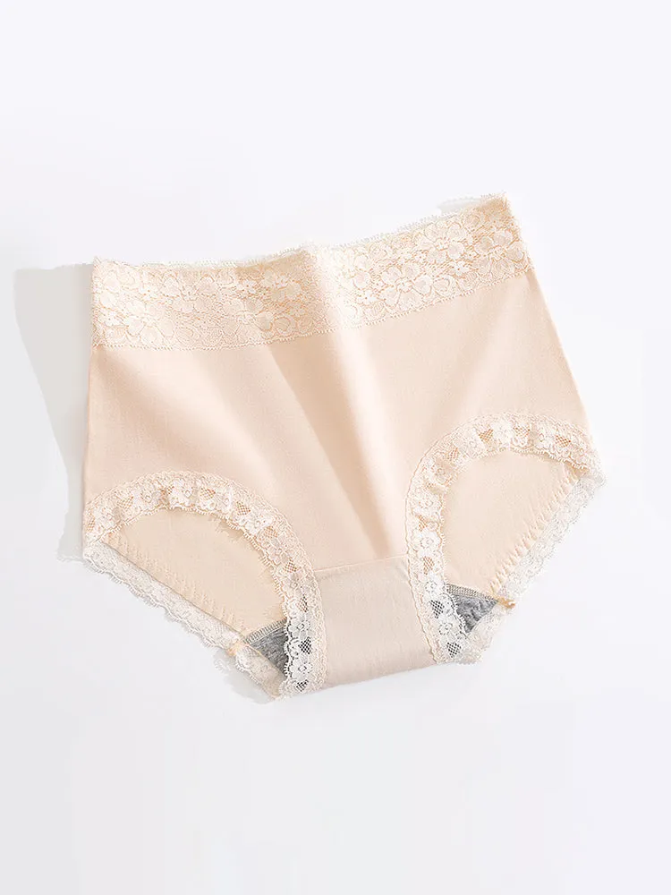 2-Pack Sexy Lace Cotton Breathable Panties
