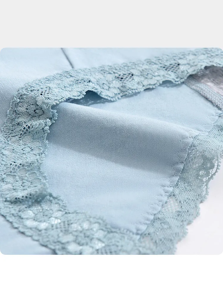 2-Pack Sexy Lace Cotton Breathable Panties