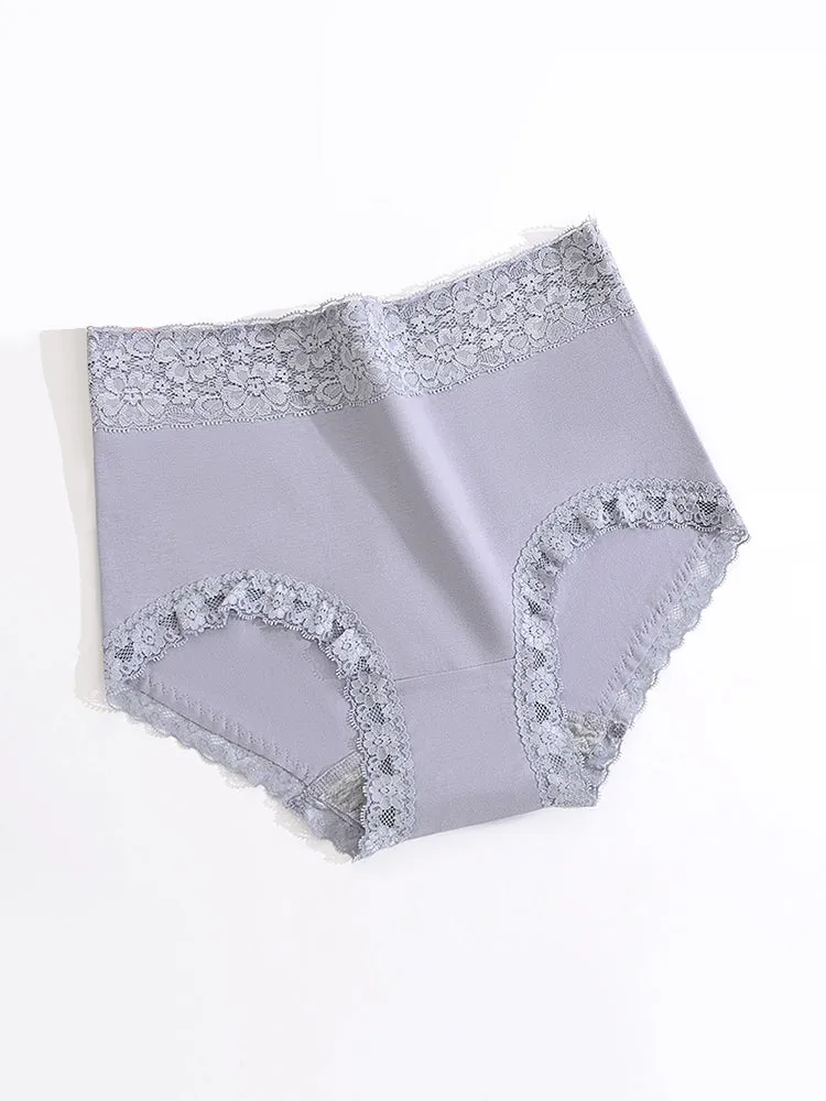 2-Pack Sexy Lace Cotton Breathable Panties
