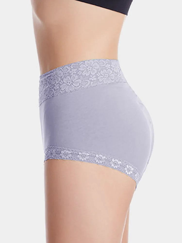2-Pack Sexy Lace Cotton Breathable Panties