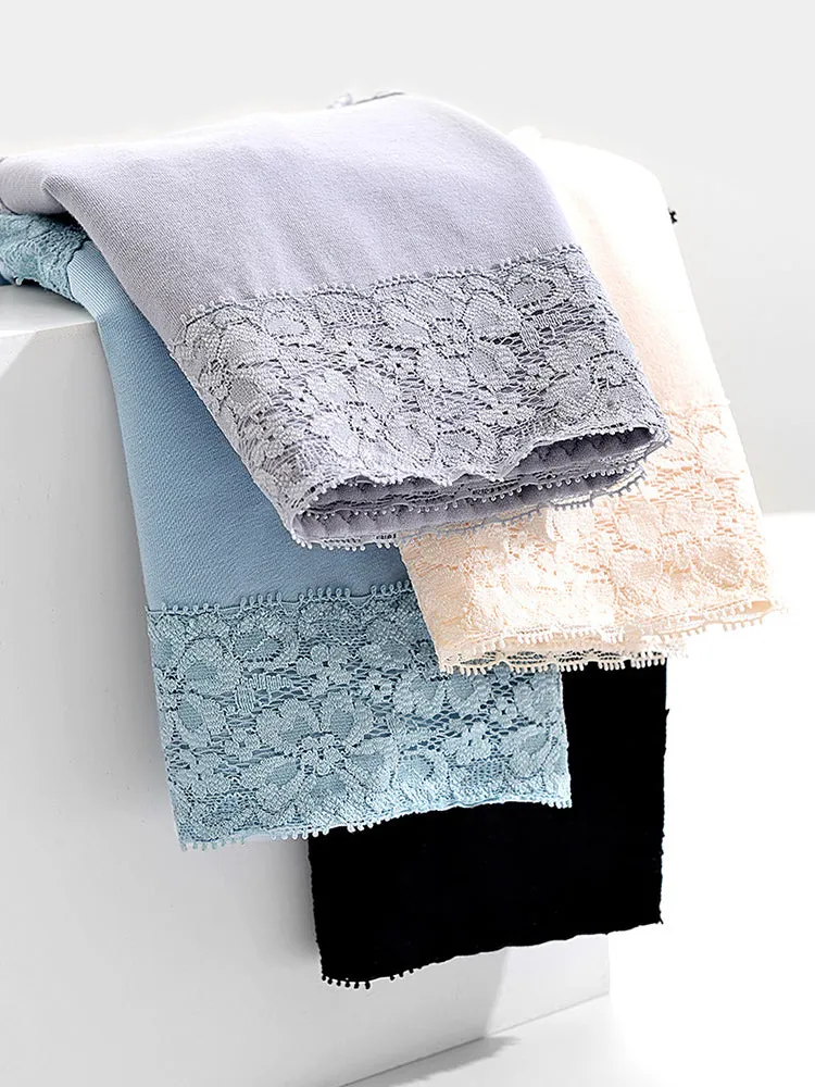 2-Pack Sexy Lace Cotton Breathable Panties