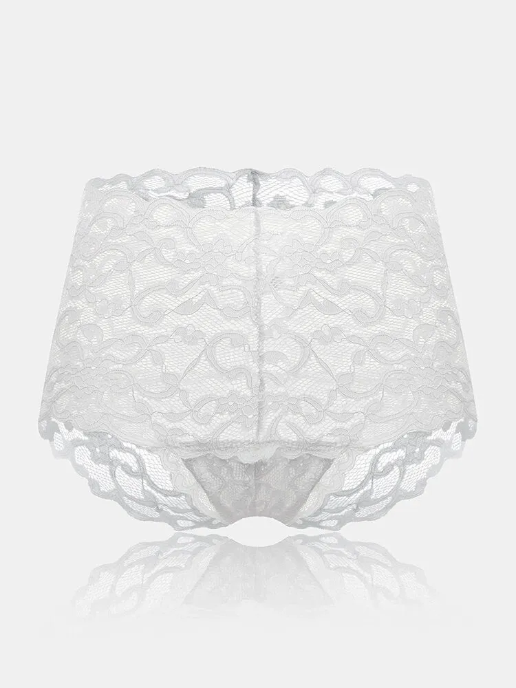 4-Pack Lace High-Waist Panties