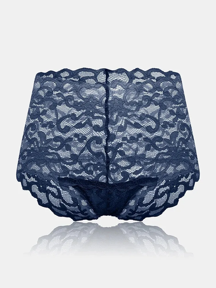 4-Pack Lace High-Waist Panties