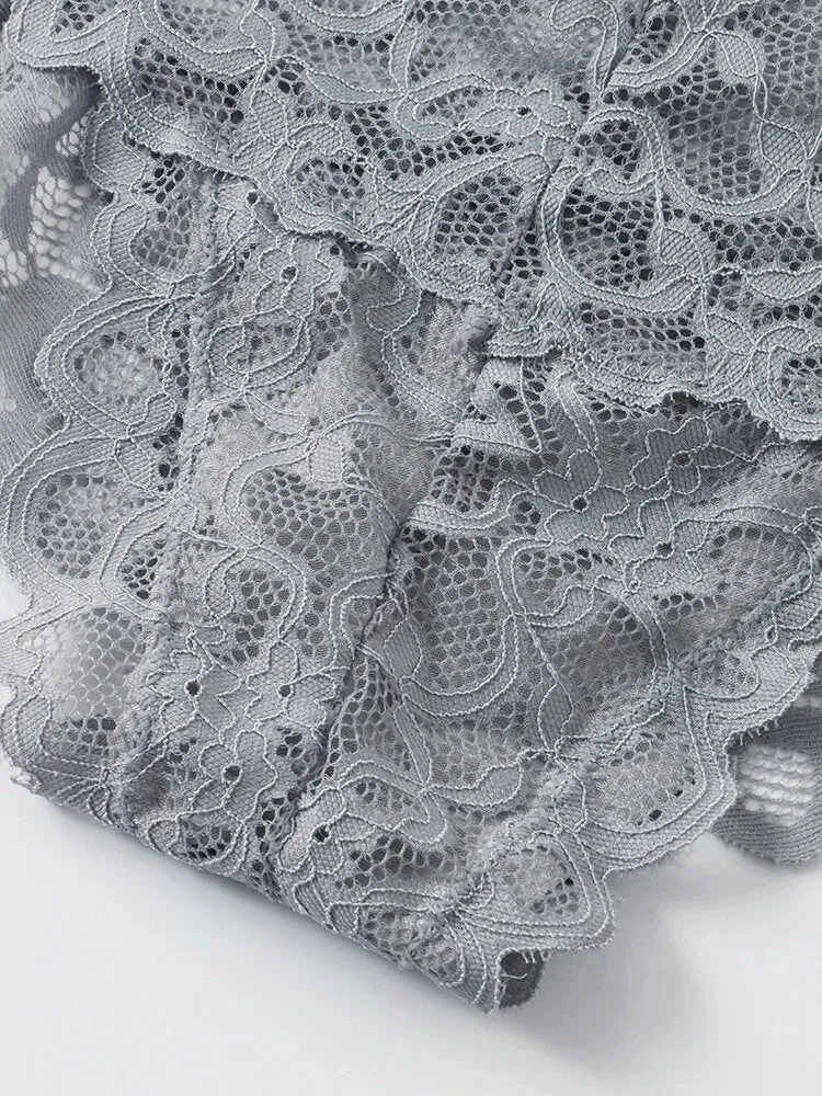 4-Pack Lace High-Waist Panties