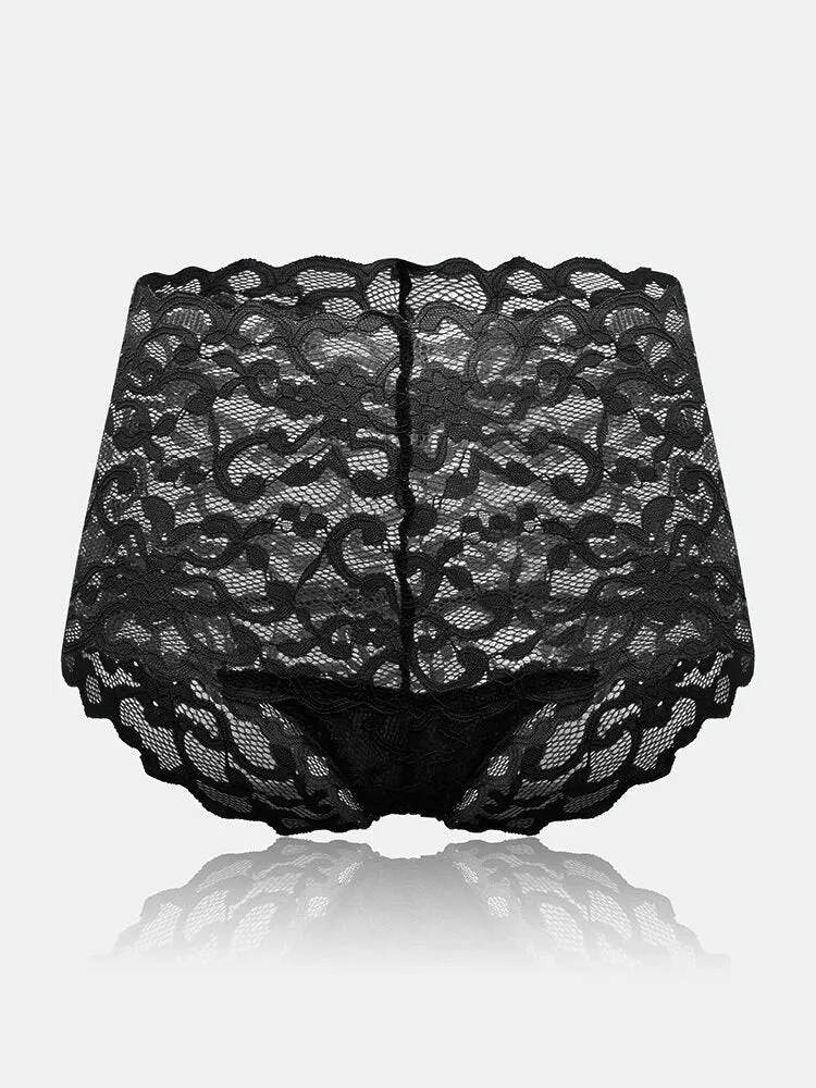 4-Pack Lace High-Waist Panties