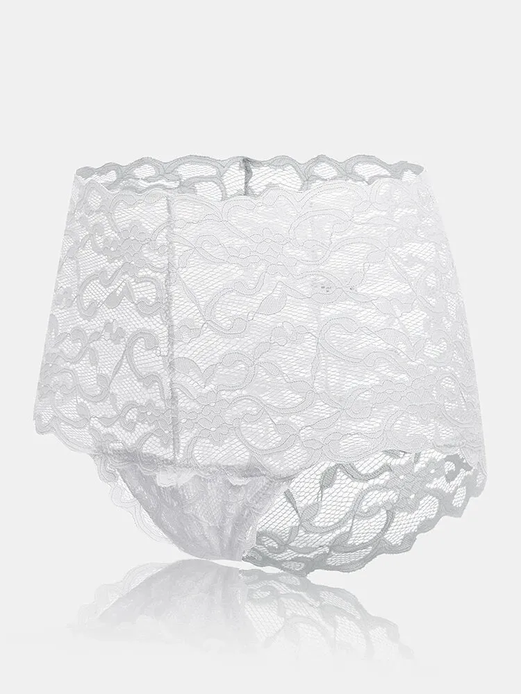4-Pack Lace High-Waist Panties