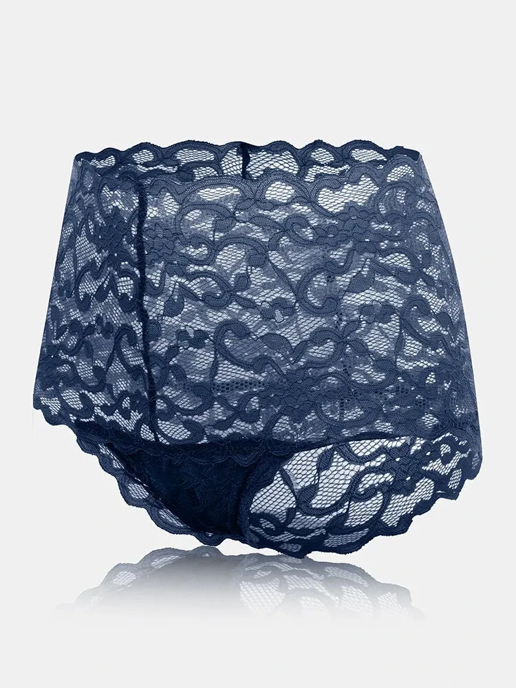 4-Pack Lace High-Waist Panties