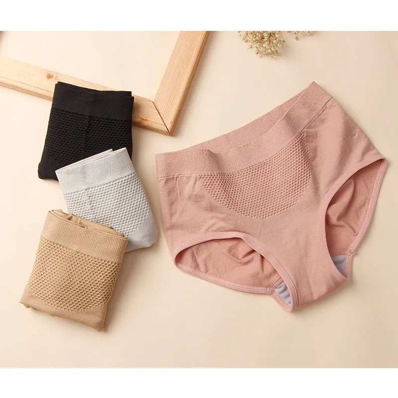 Abdomen and Butt-lifting Women's Panties 3D Honeycomb