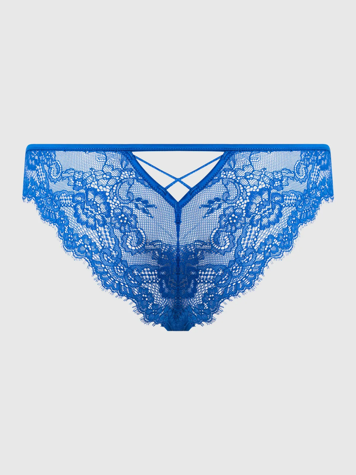 Adelaide Satin & Lace Side Clasp Bikini