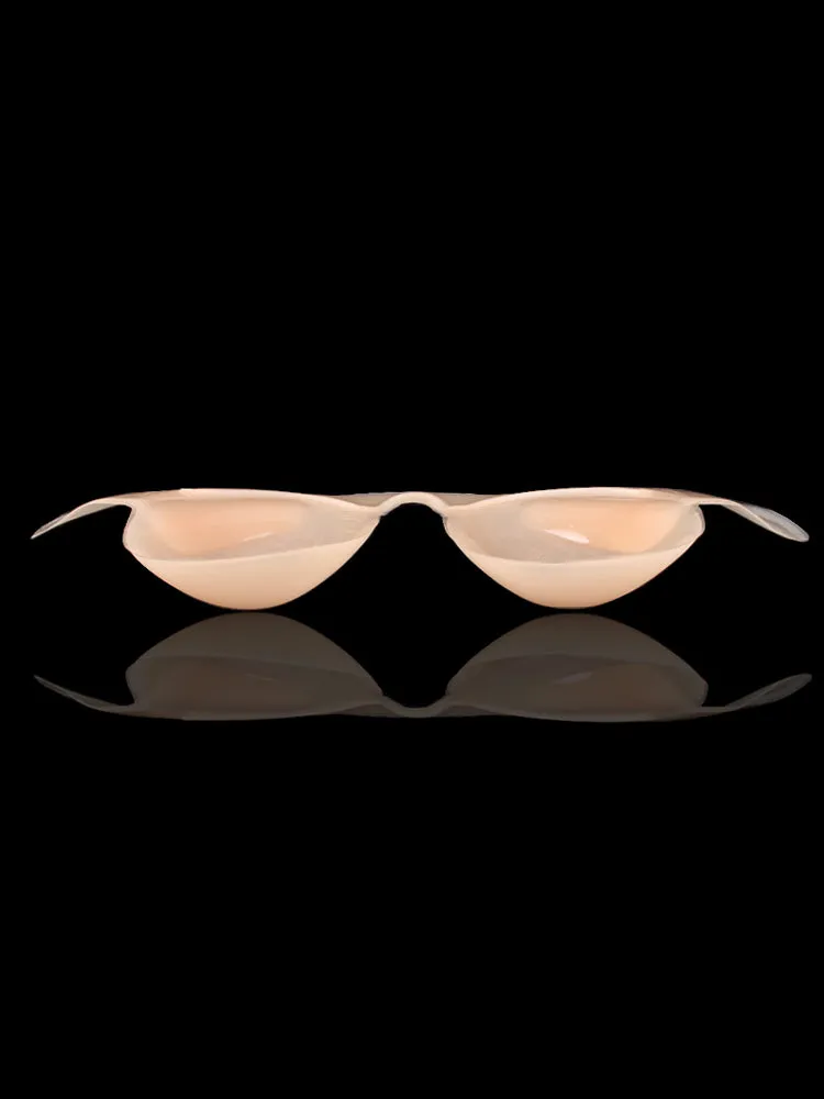 Adhesive Push Up Deep U-Shaped Plunge Silicone Invisible Bra