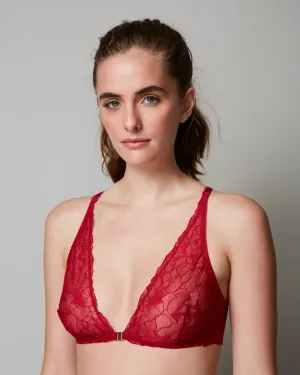 All Lace Glamour Halter Bra