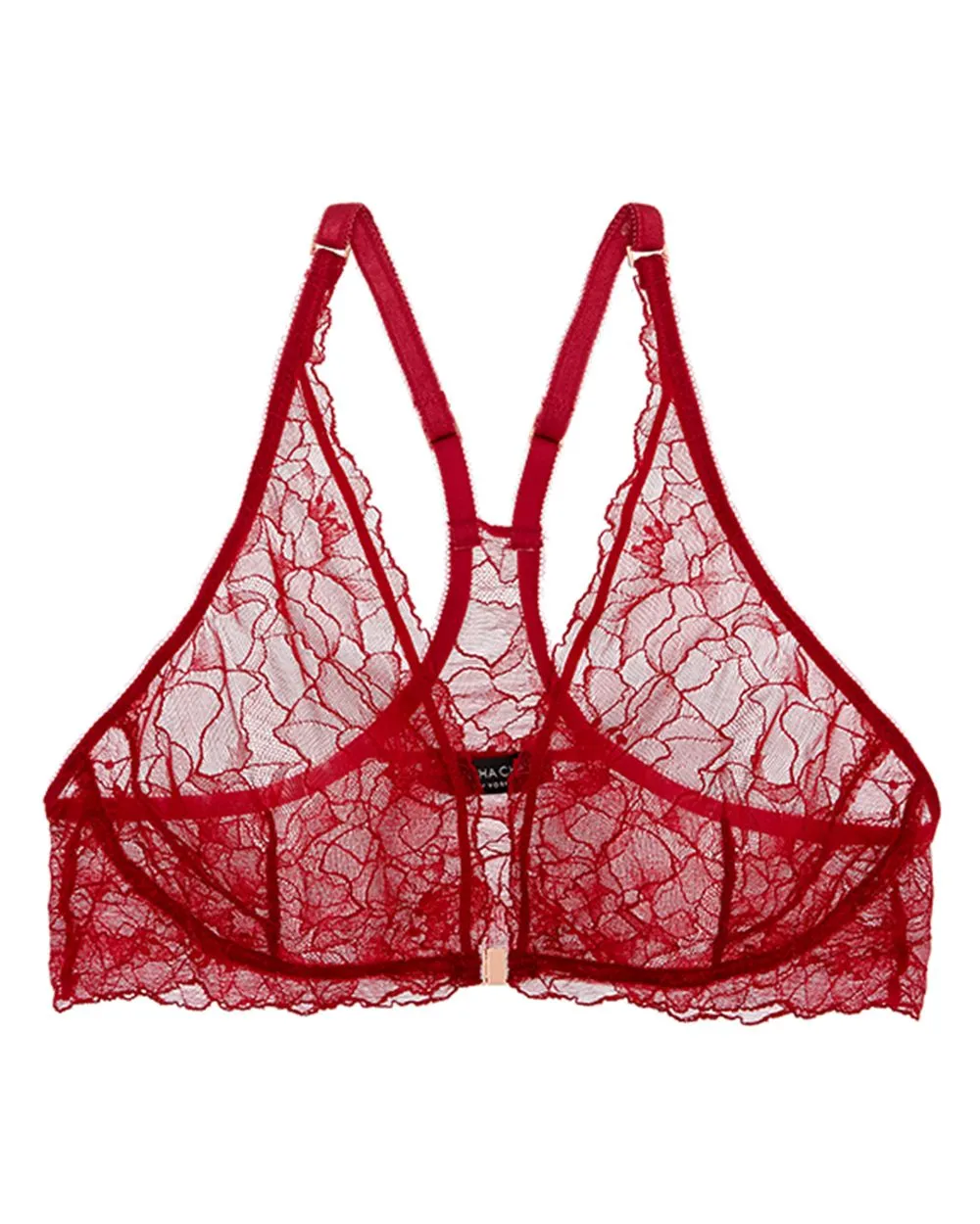 All Lace Glamour Halter Bra