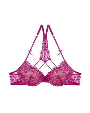 All Lace Underwire T-Back Bra