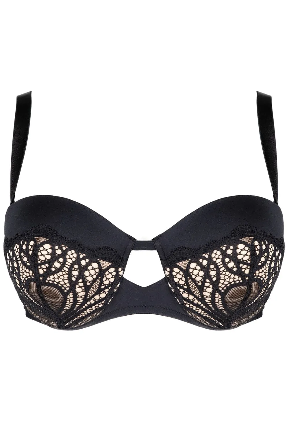 Angels Multiway Balconette Bra Black