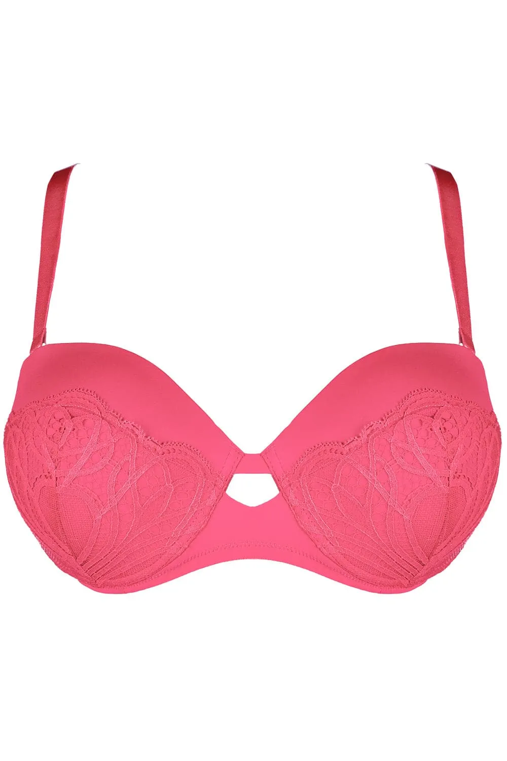 Angels Multiway Balconette Bra Pink