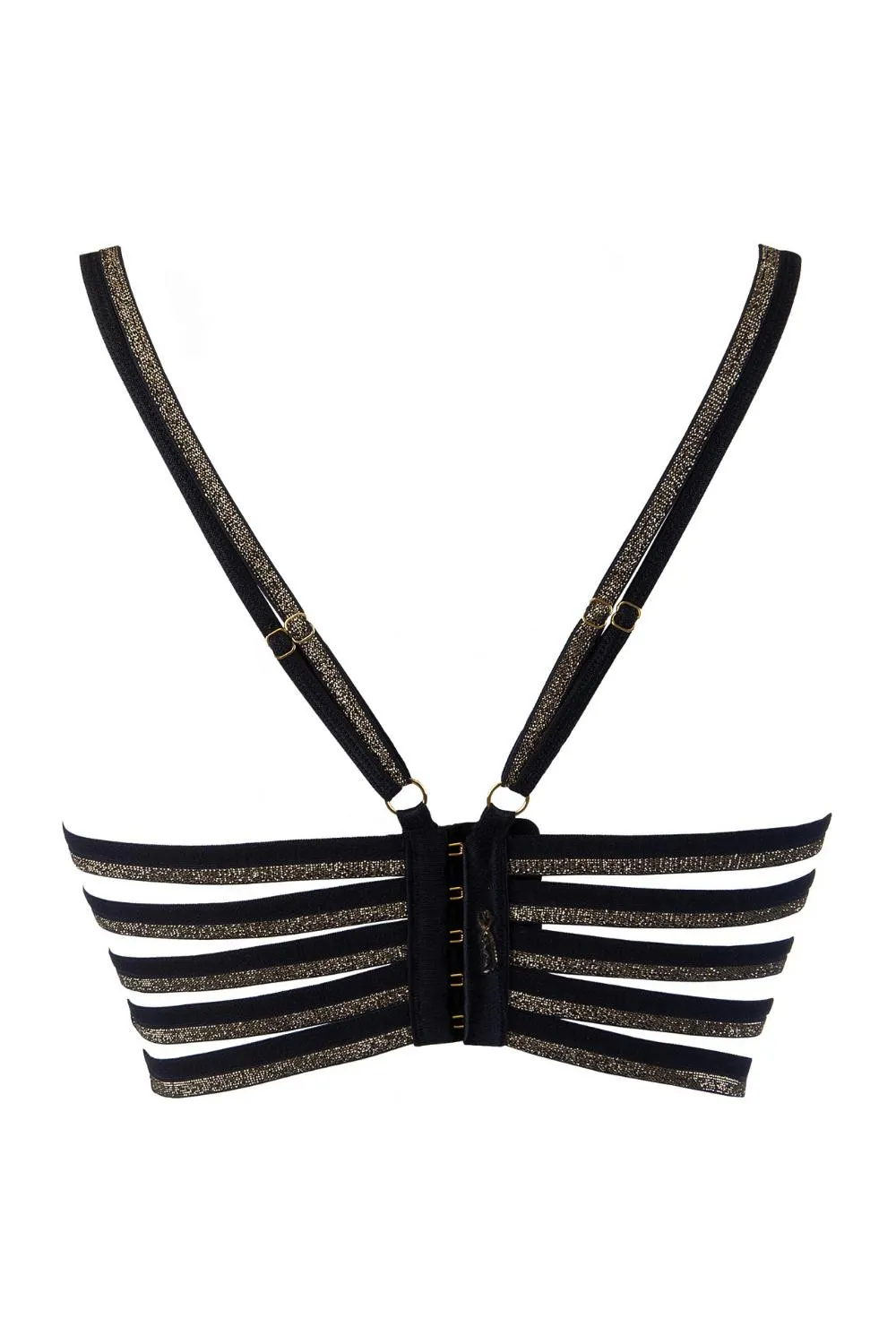 Axami Golden Dream Strappy Longline Bra - Limited Edition