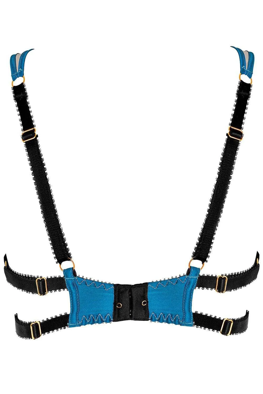 Barbie High Apex Bra in Peacock