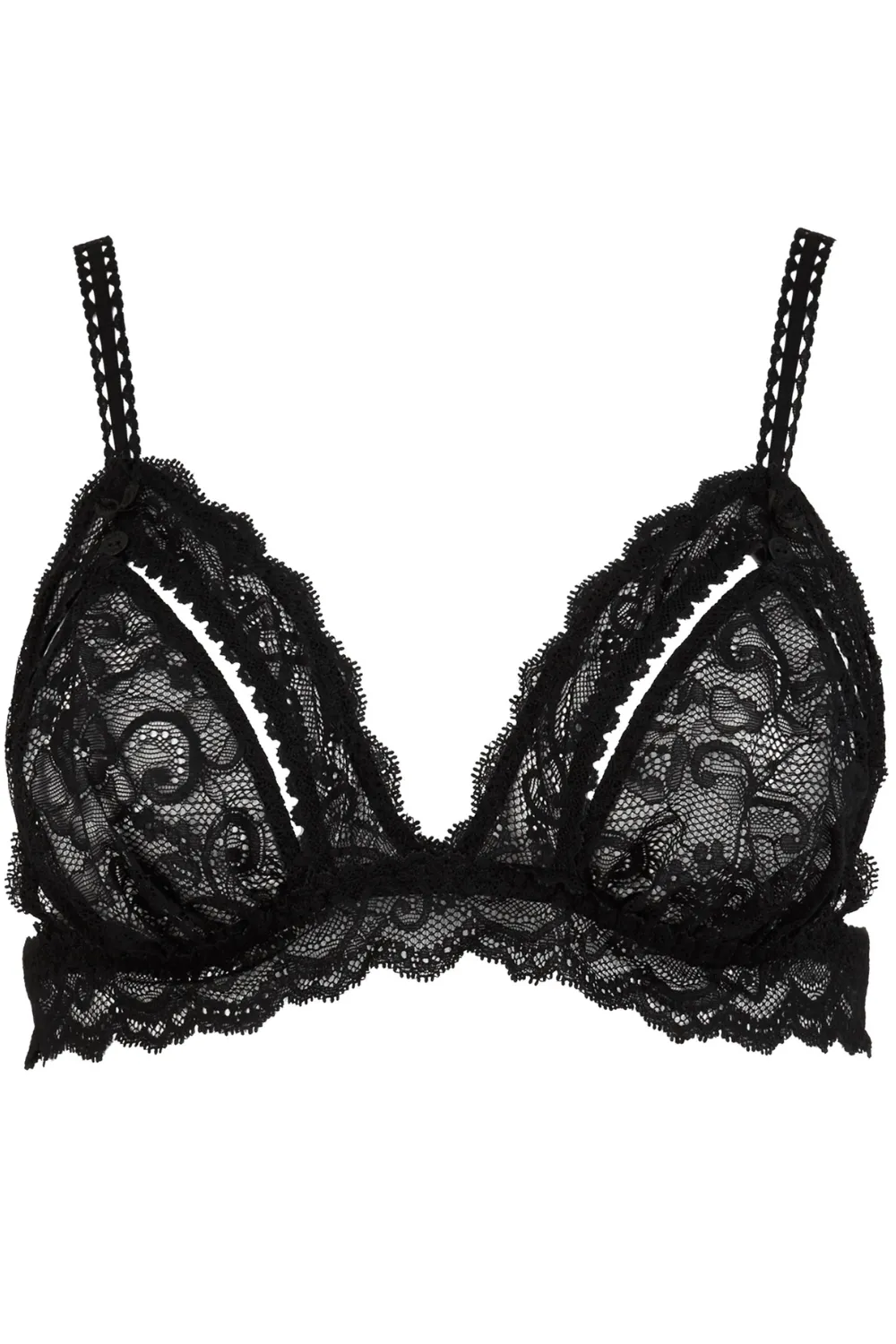 Boîte à Désir Openable Lace Triangle Bra