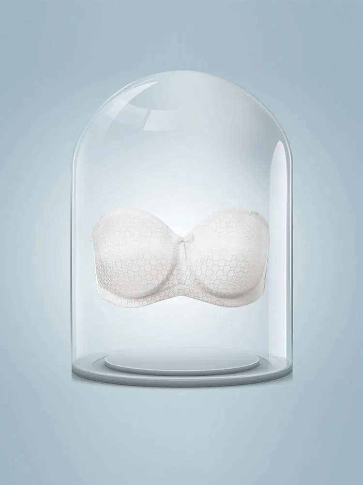 Breathable Lace Strapless Push Up Bras with Invisible Straps