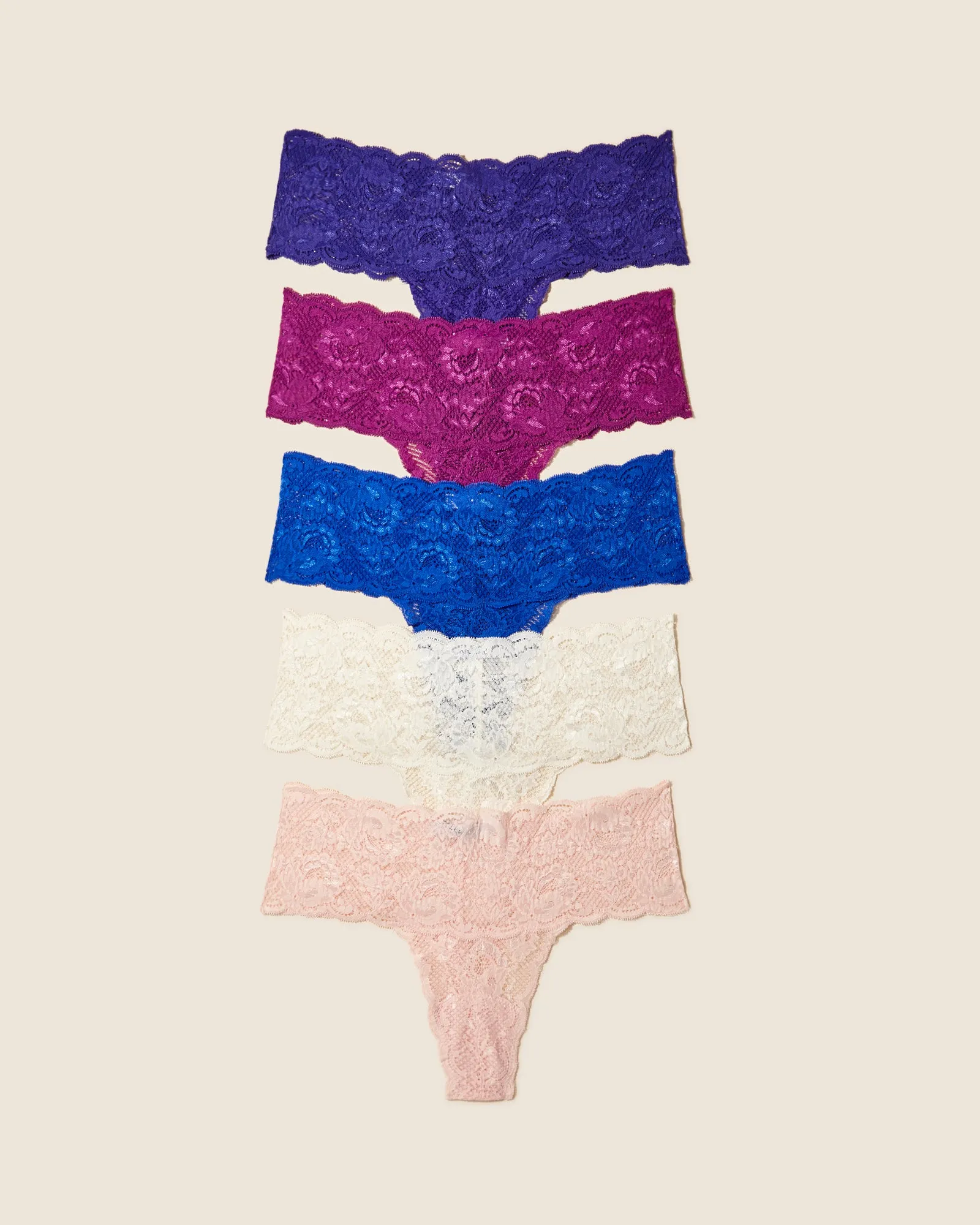 Comfie Thong 5 Pack