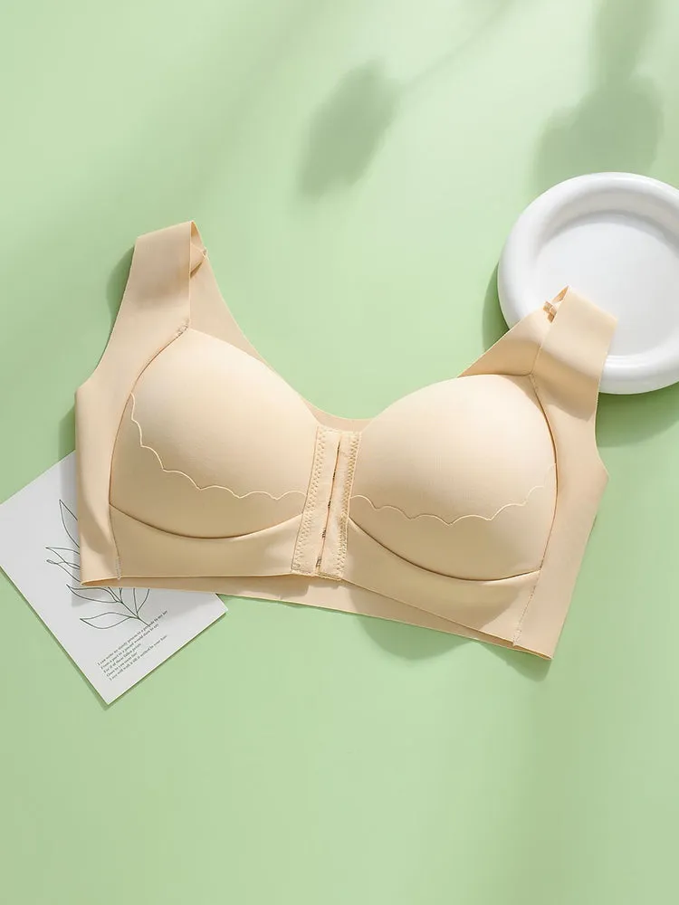 Comfort Seamless Front Closure Wirefree Bra
