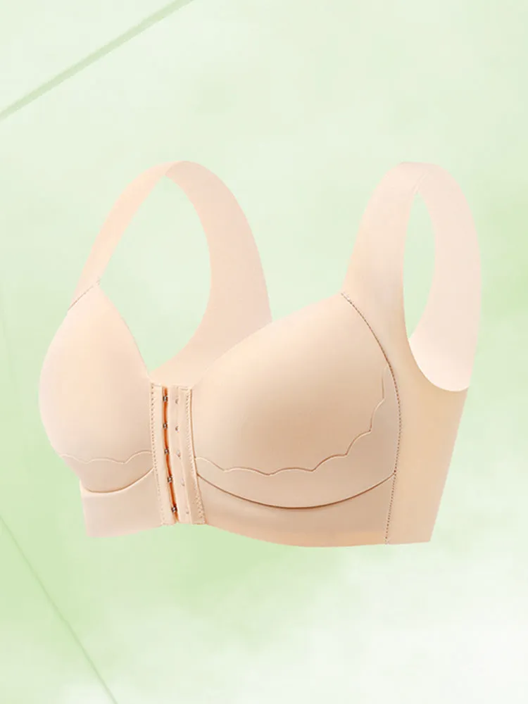 Comfort Seamless Front Closure Wirefree Bra