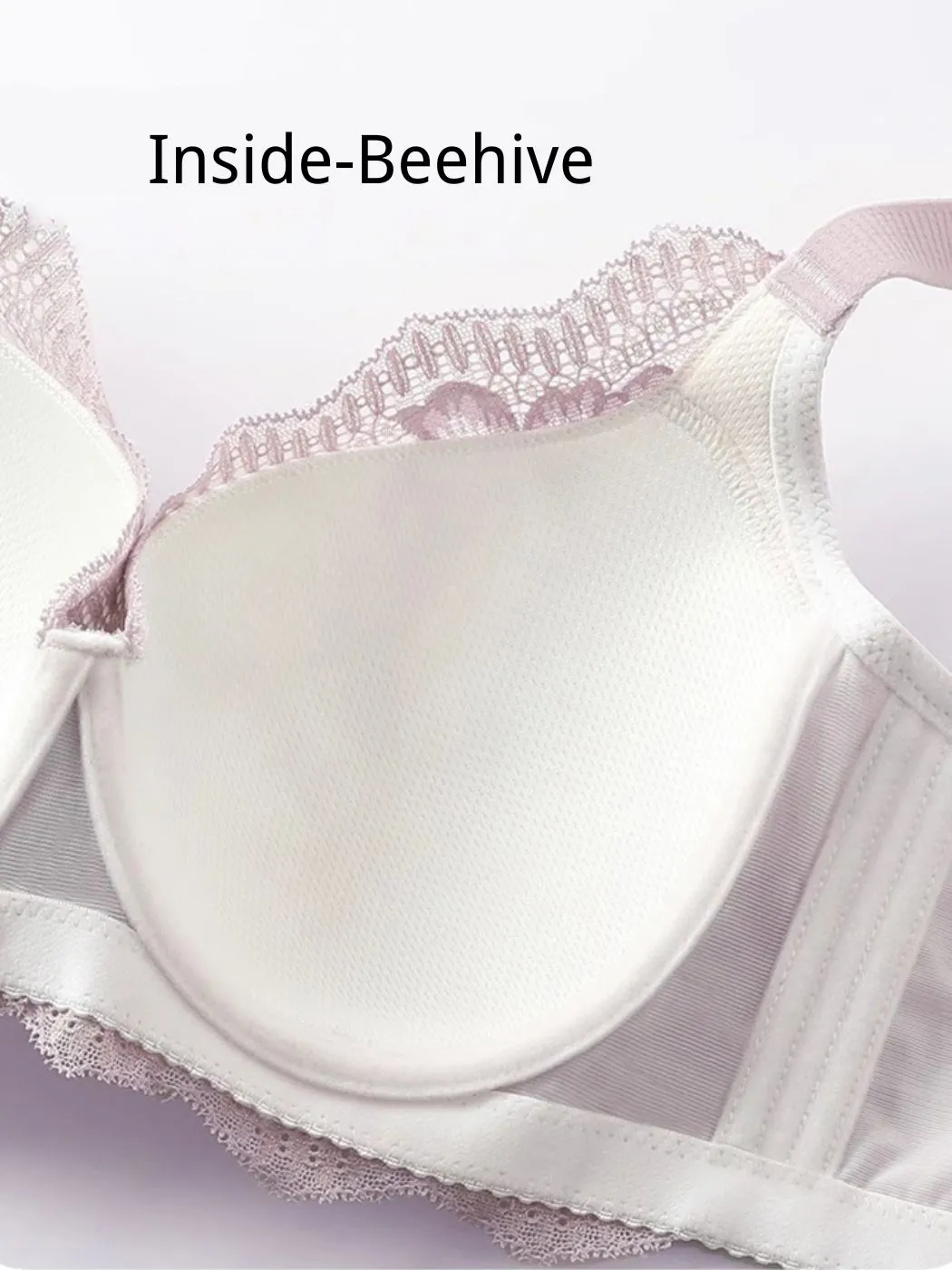 Cotton Push-Up Minimizer Bras with Adjustable Support