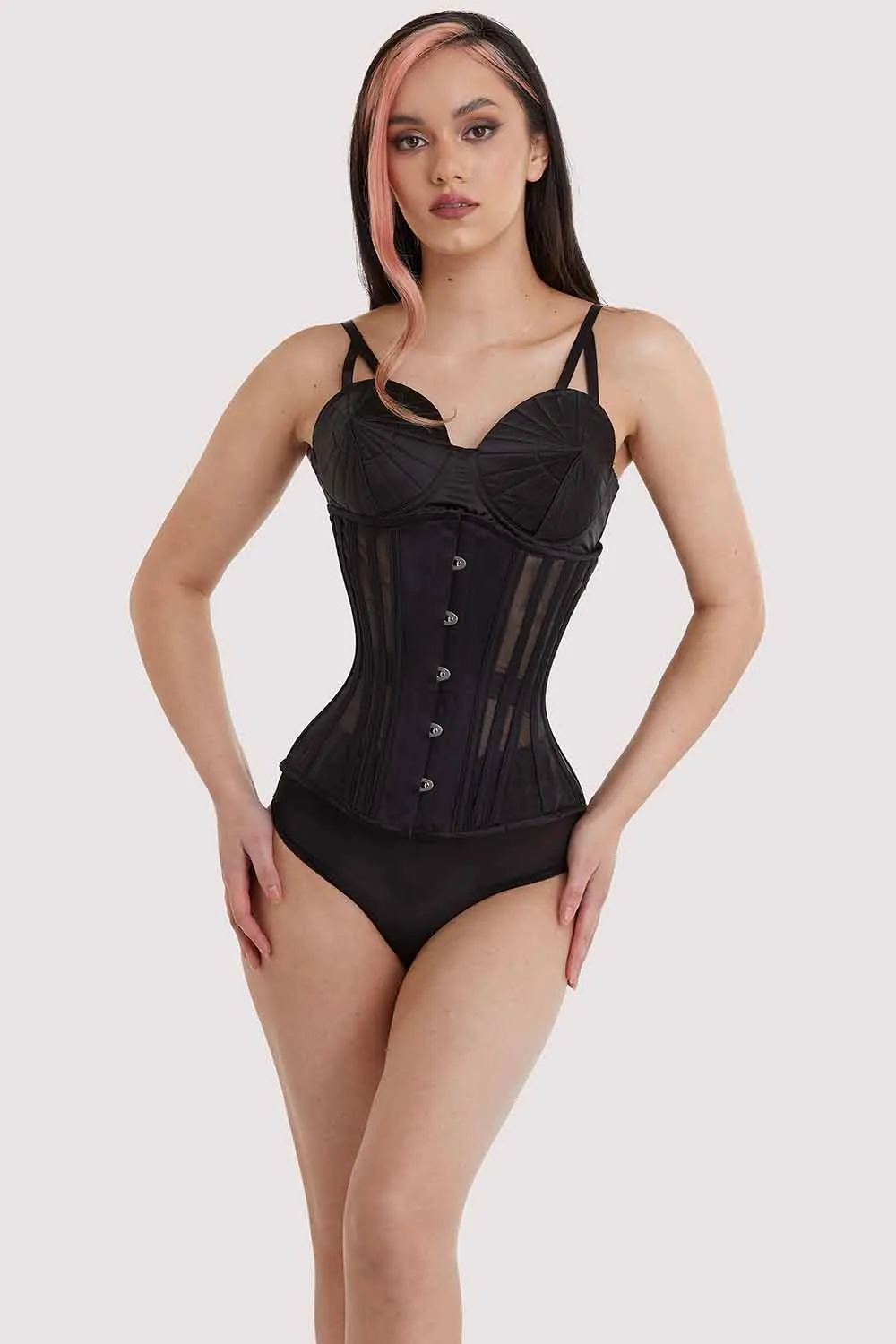 Fine Mesh Underbust Corset