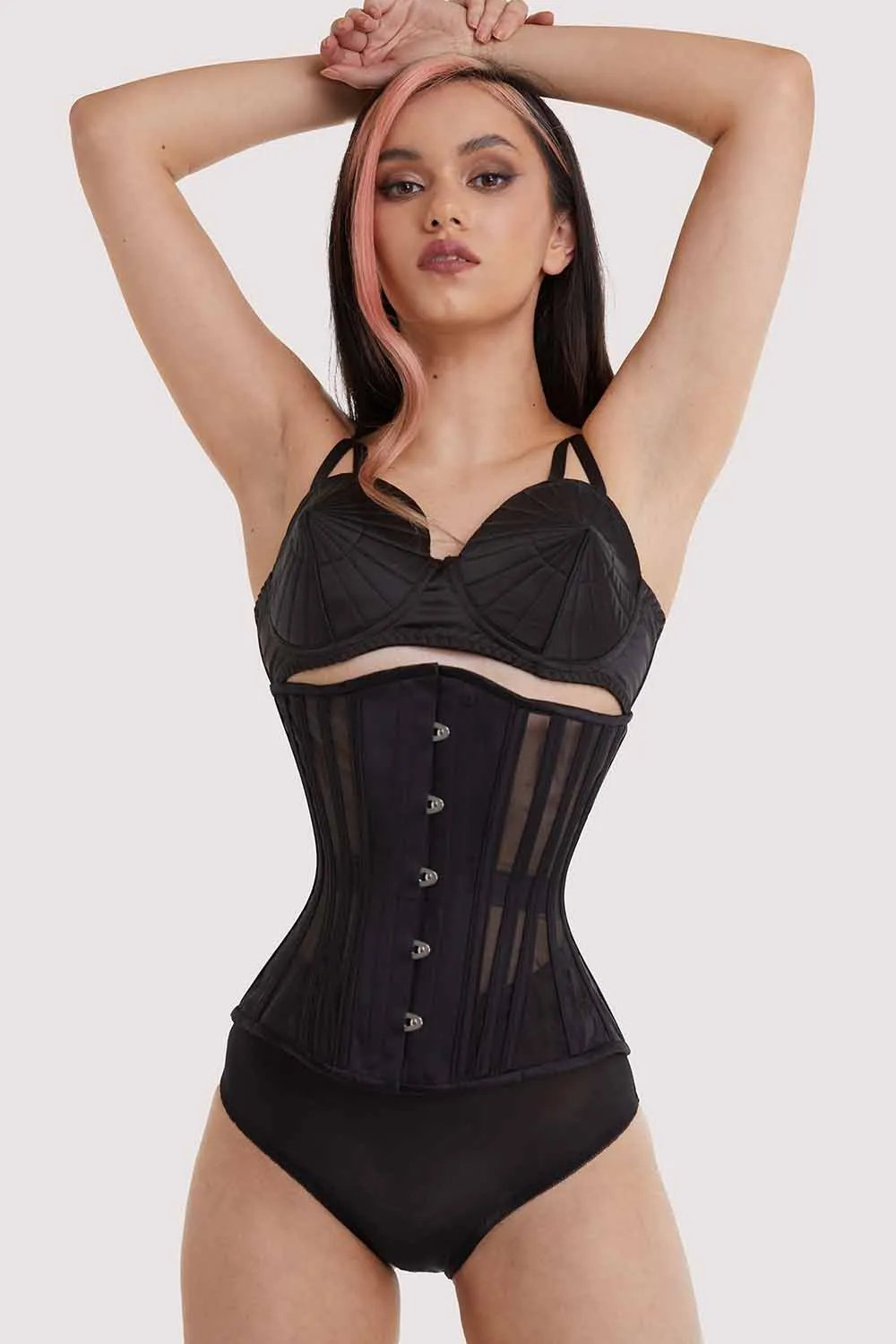 Fine Mesh Underbust Corset