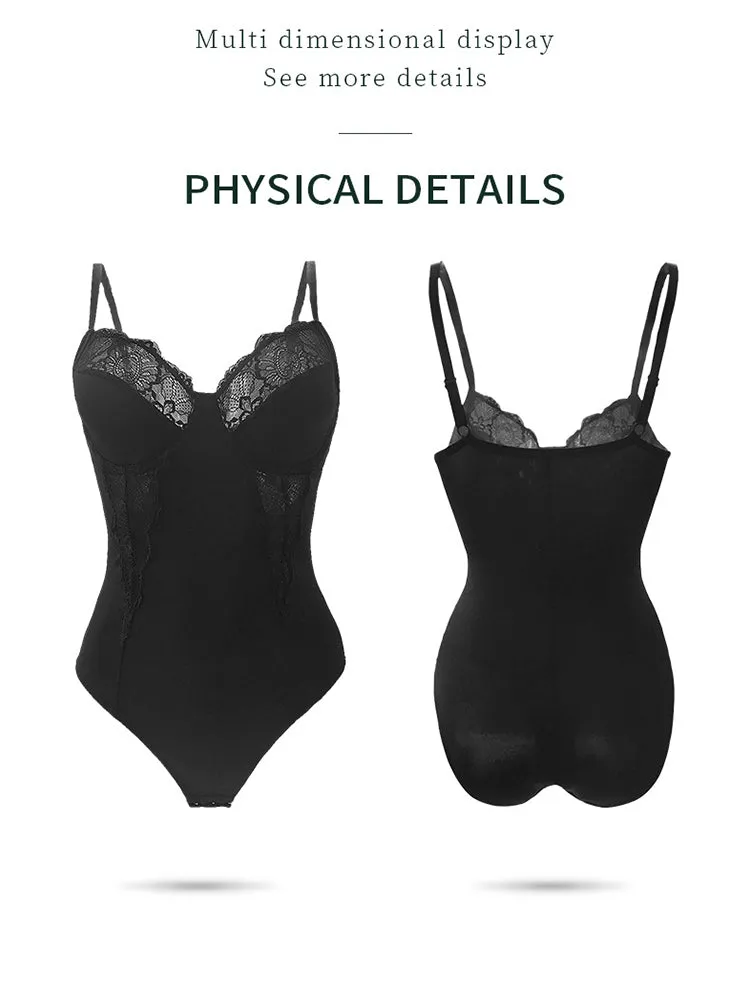 Firm Control Body Shaper With Built-In Bra