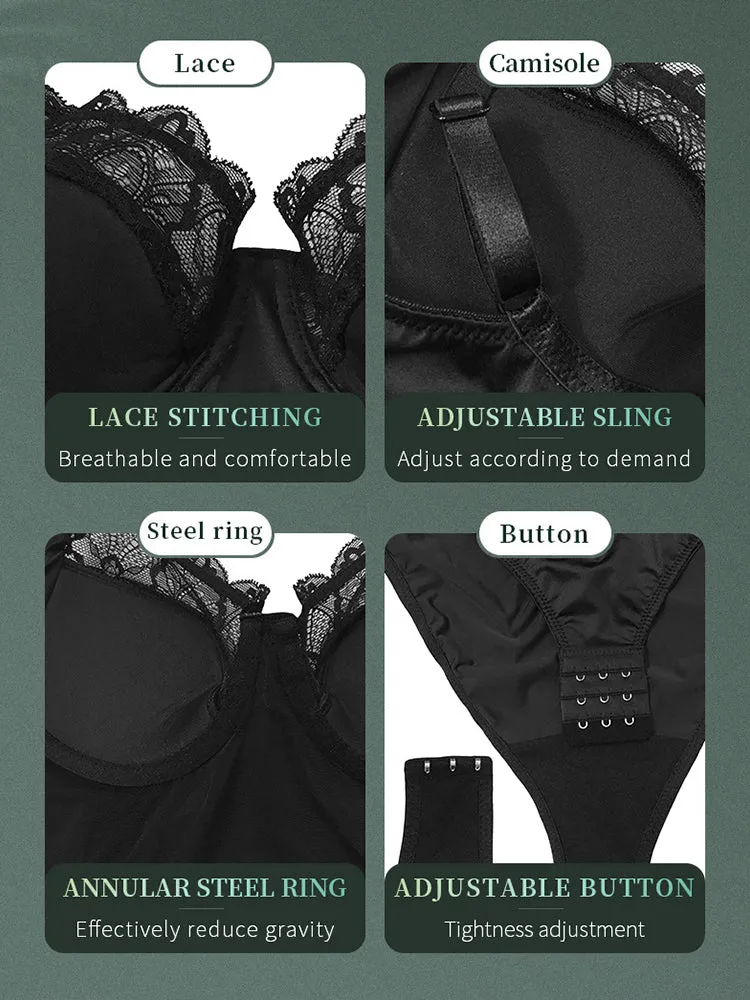 Firm Control Body Shaper With Built-In Bra