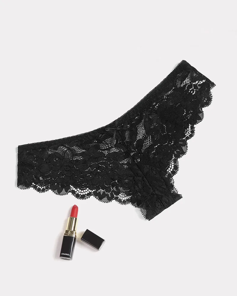 Floral Lace Panties Hipster