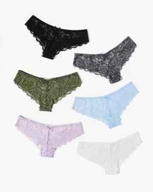 Floral Lace Panties Hipster