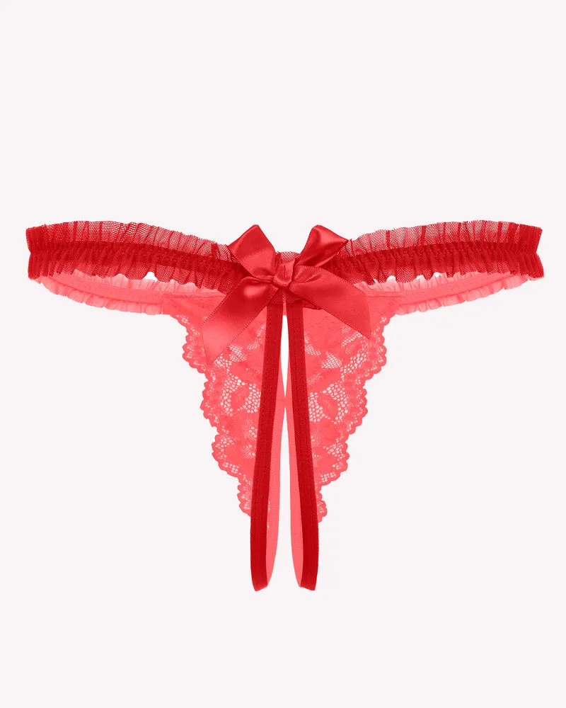Floral Lace Panties Naughty Lingerie