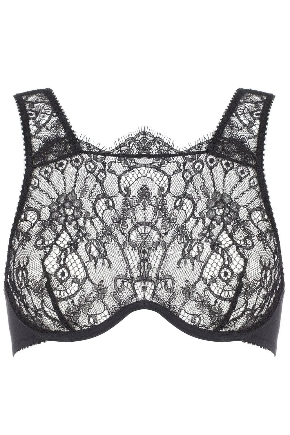 French Connection Black Lace Fashion Bra (B & C cup sizes)