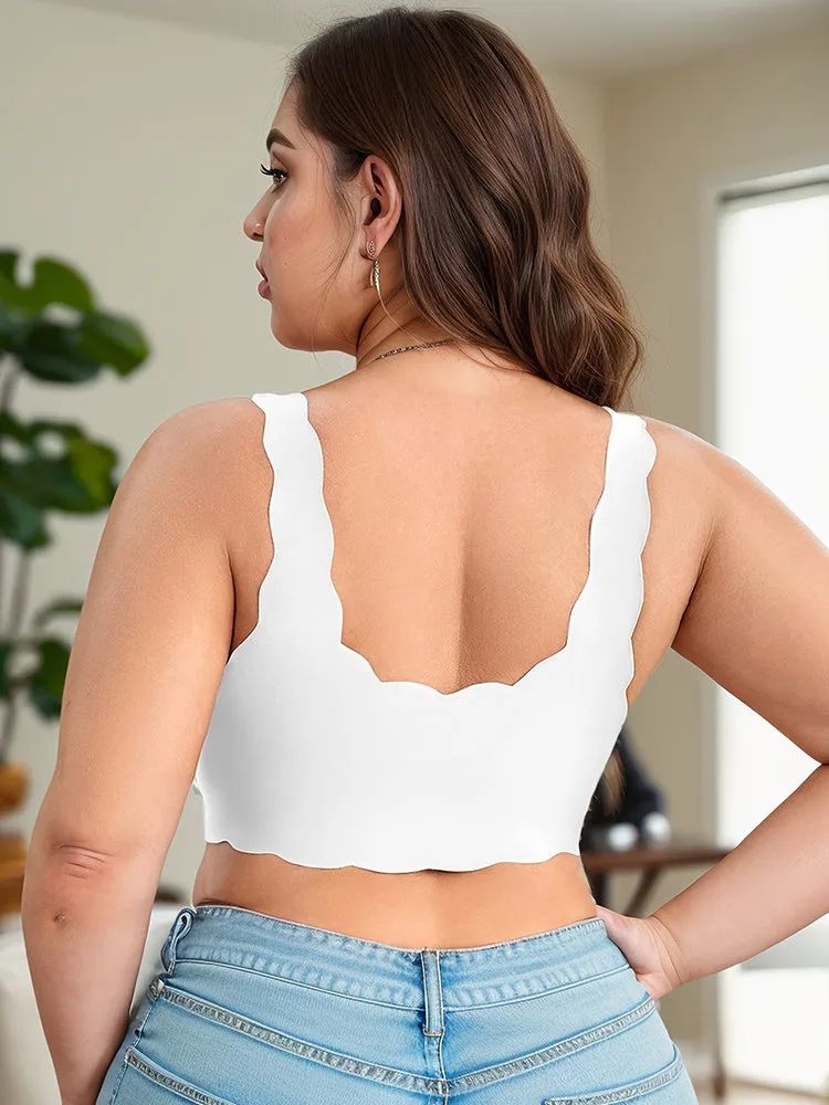 French Lace Wireless Underwear Front Closure Bras