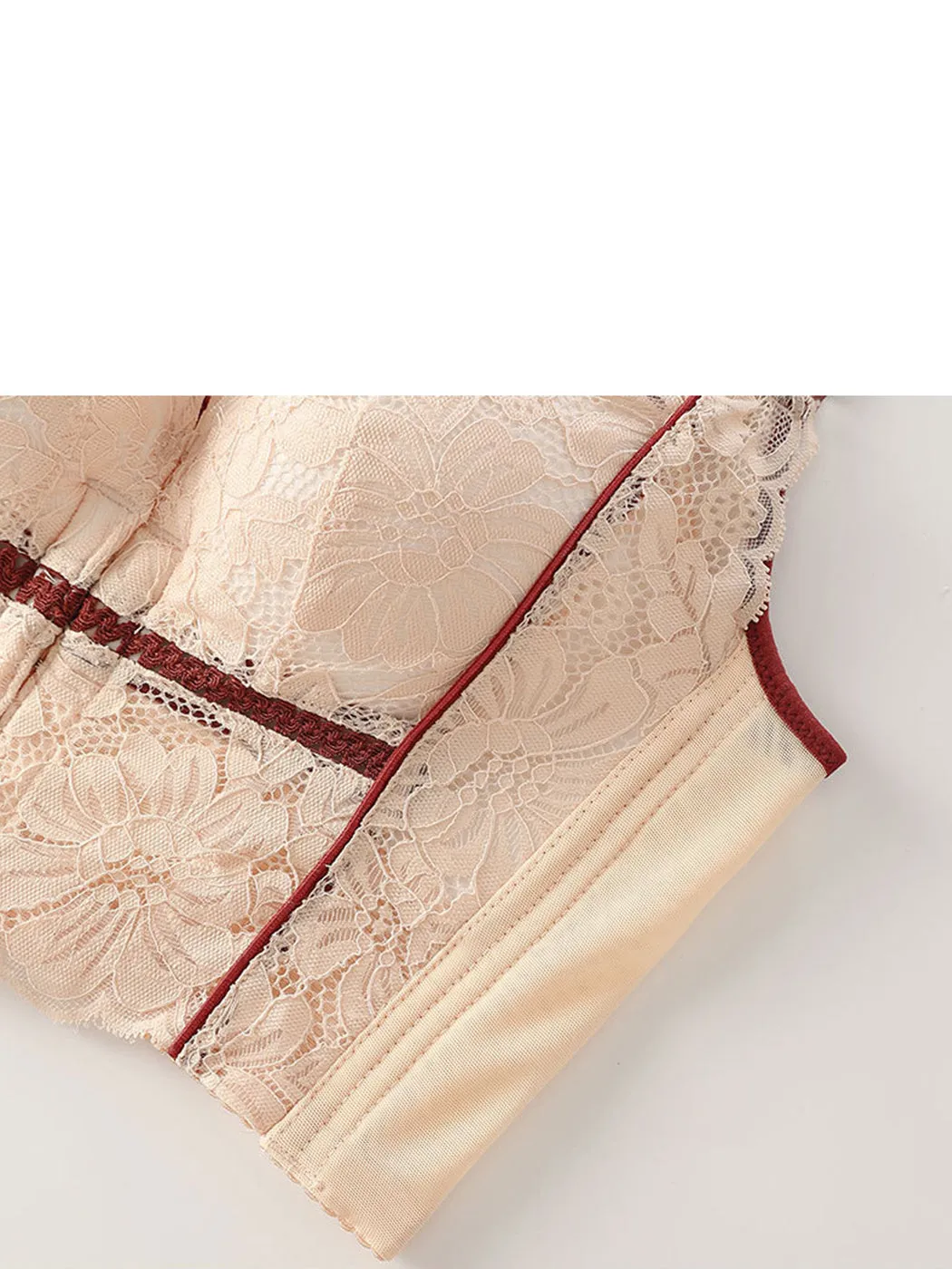 Front Closure Sculpting Push Up Lace Longline Bras
