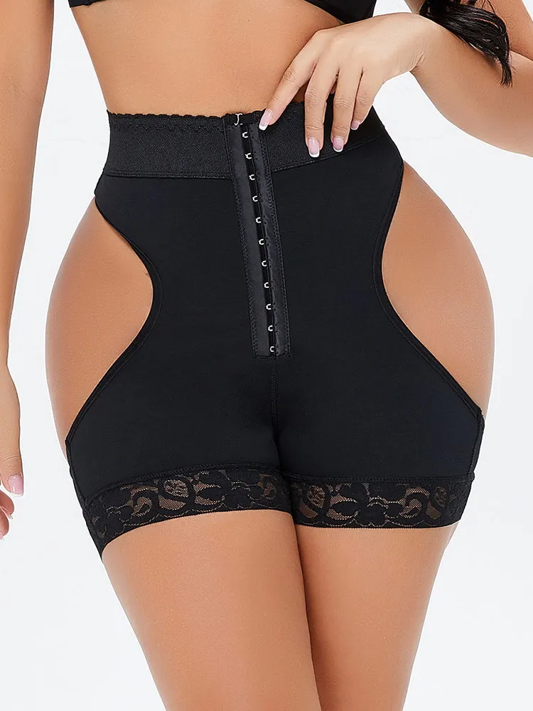 Front Closure Tummy Control Butt Lifting Pull Up Shaper Panties