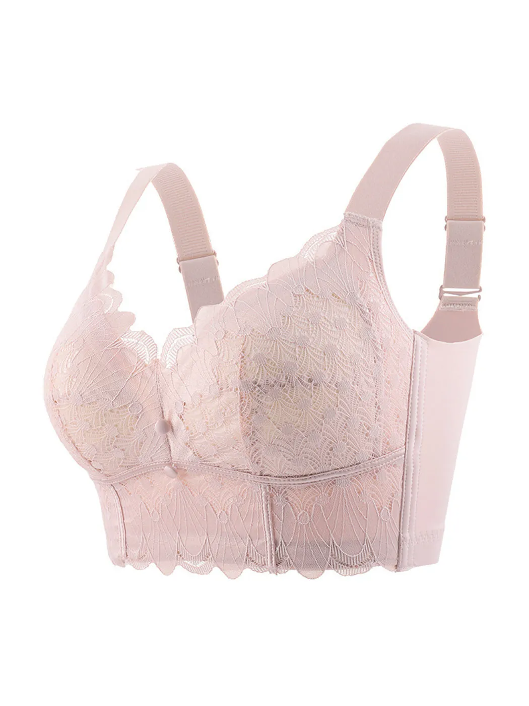 Full Coverage Lace Support Bra