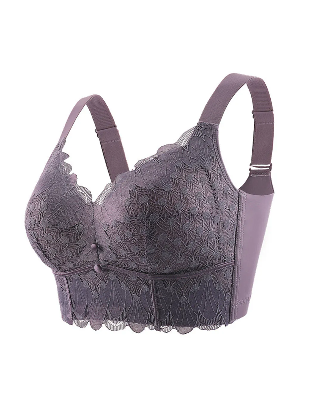Full Coverage Lace Support Bra