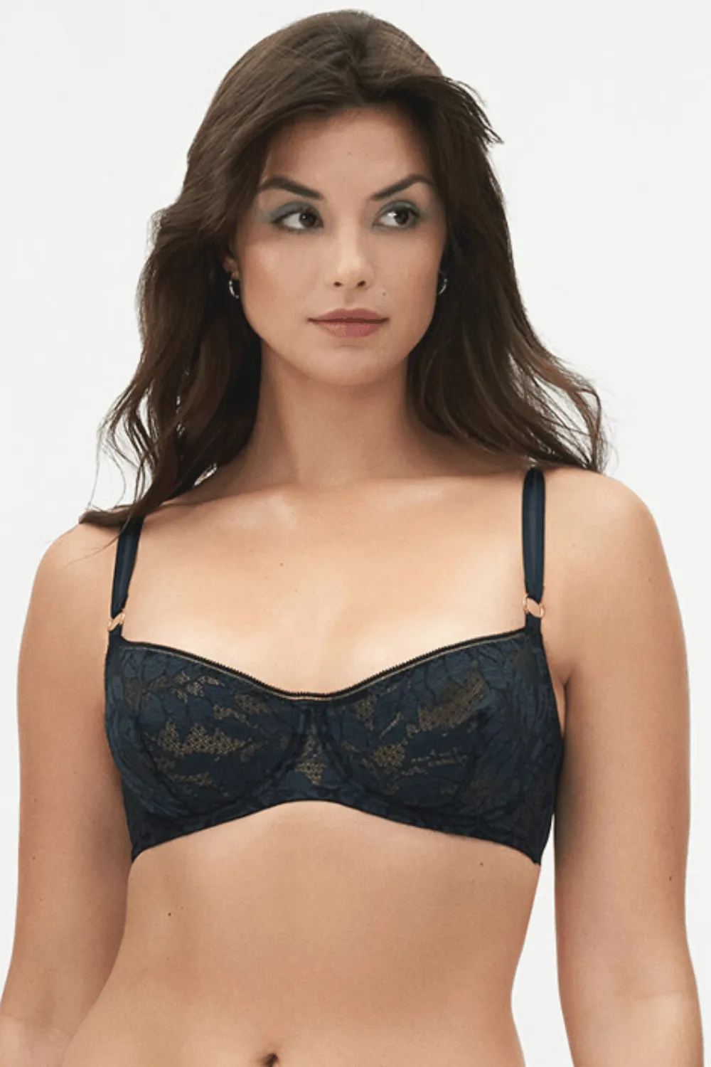 Gia Underwired Bra in Slate