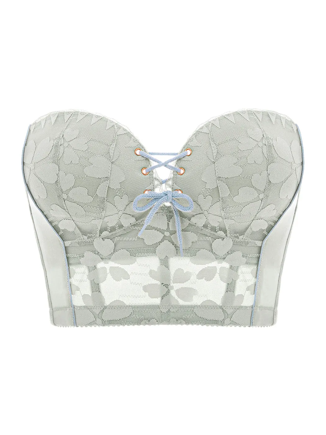 Invisible Push-Up Wire-Free Back-Smoothing Strapless Bra