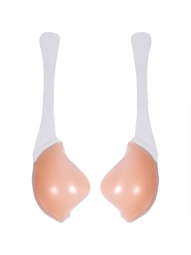Invisible Strapless Lift Up Silicone Underwire Bra