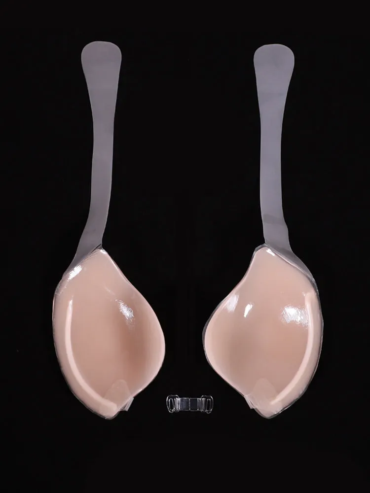 Invisible Strapless Lift Up Silicone Underwire Bra