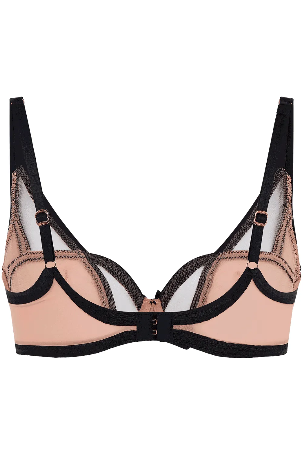Joan Underwired Balconette Bra Mink