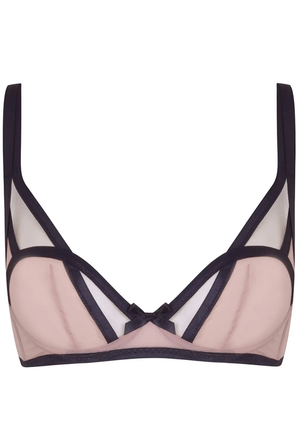 Joan Underwired Balconette Bra Mink