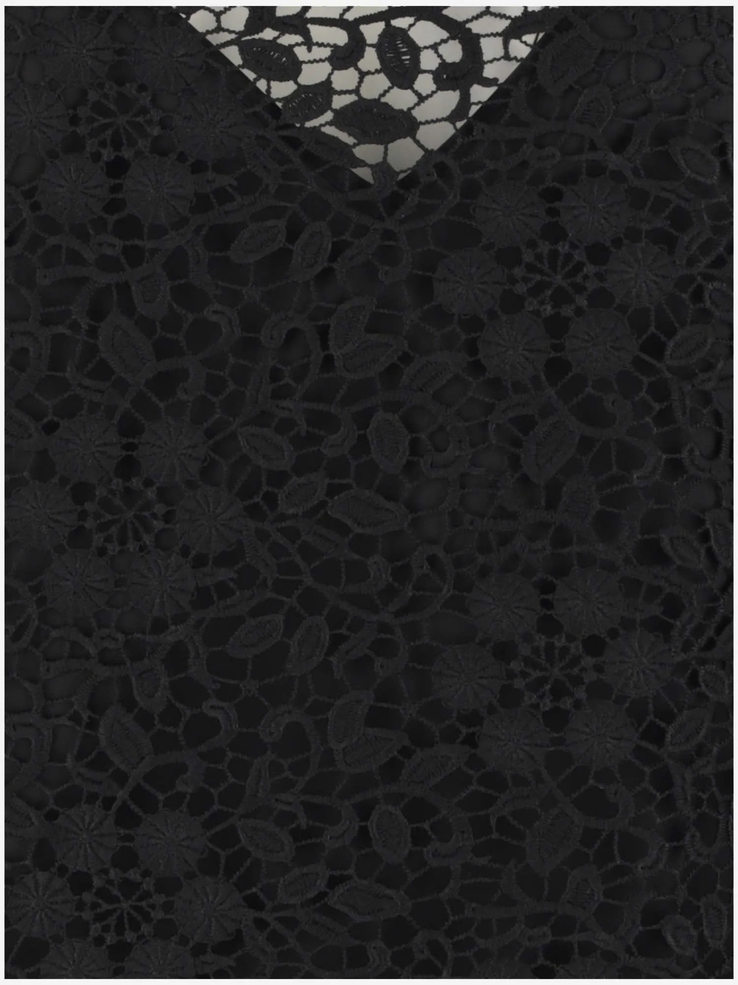 JW Anderson Floral-Lace Straight-Hem Top