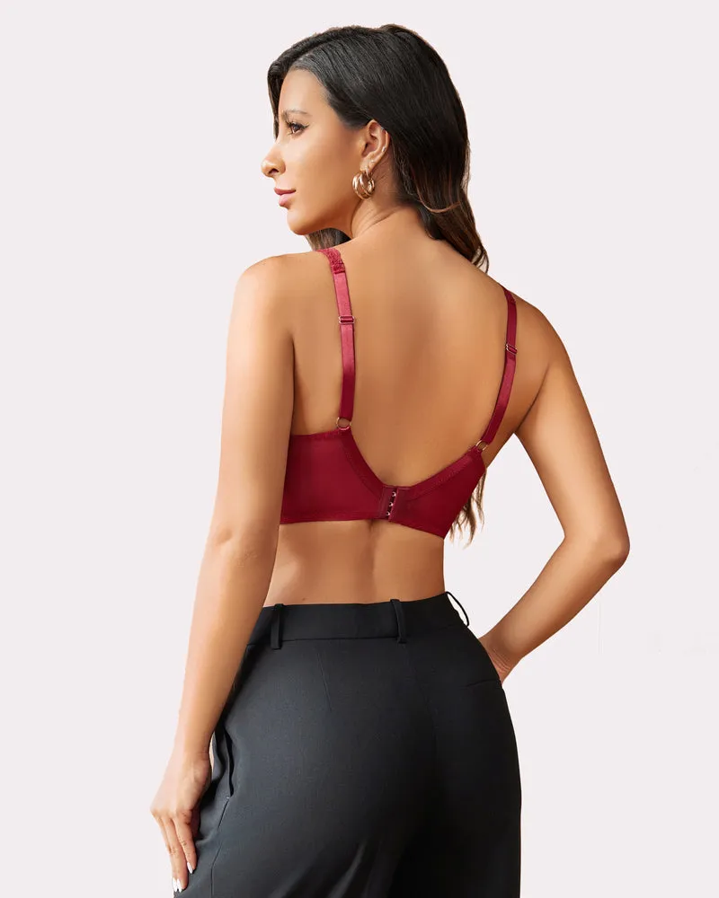 Lace Bralettes with Underwire